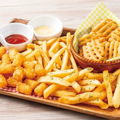 4種のポテト盛り