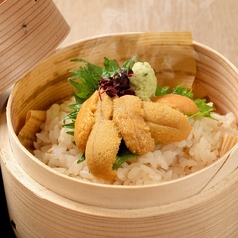 うにセイロ飯