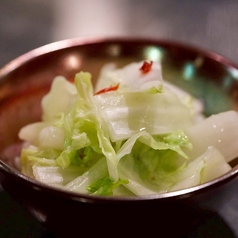自家製白菜の浅漬け