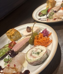 Osteria Scoppiare オステリア スコッピアーレのコース写真