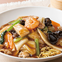 五目あんかけ焼きそば