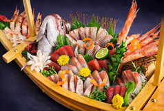 お刺身の船盛