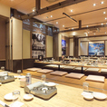 雰囲気自慢のお座敷席☆大宴会に◎大人数のご宴会は店舗まで要相談。会社やプライベートなど各種宴会の予約承り中！※画像はイメージです。