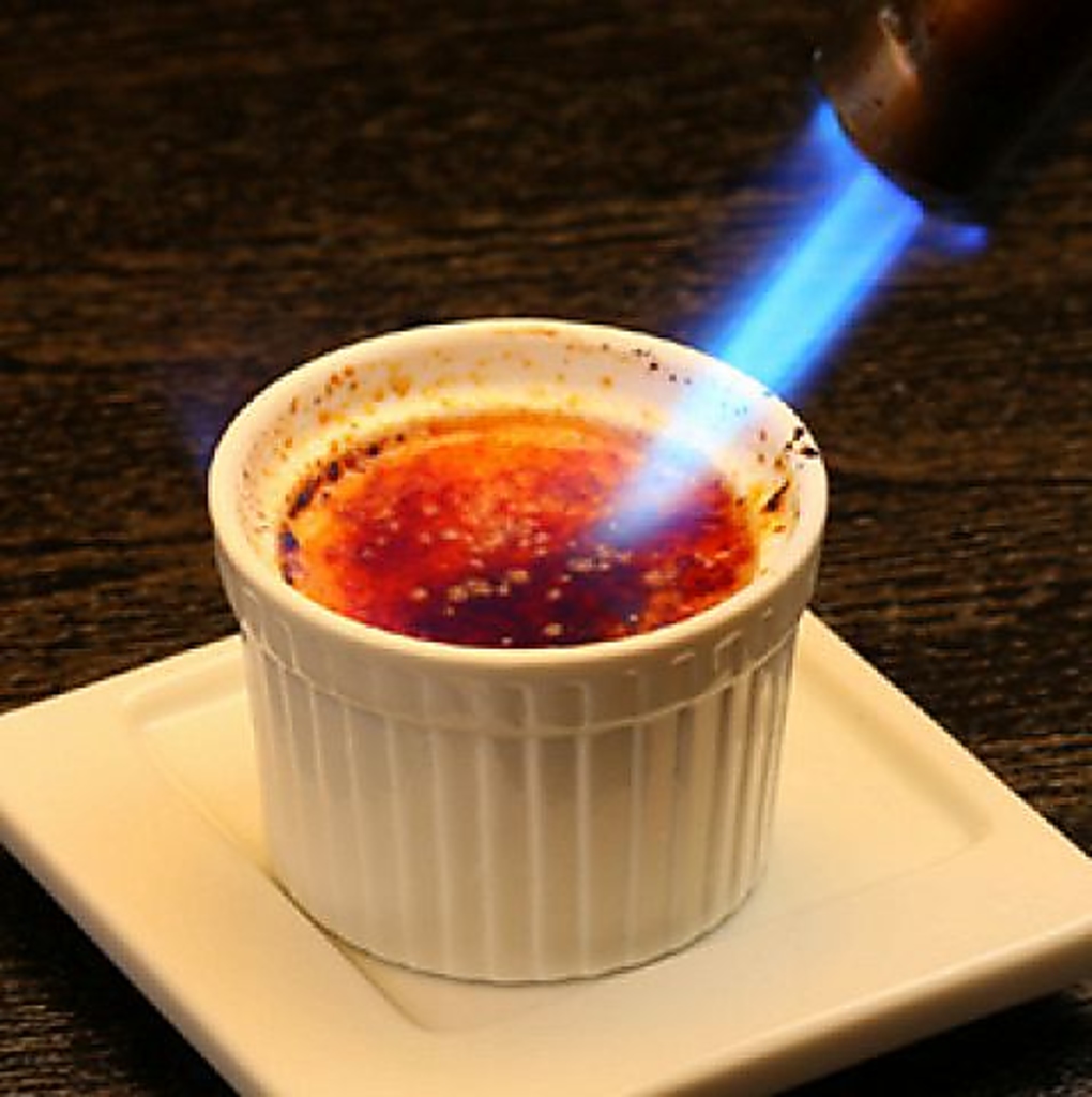 「クレームブリュレ」や「ベリーベリーパフェ」など甘味のメニューもございます♪女子会にオススメ◎