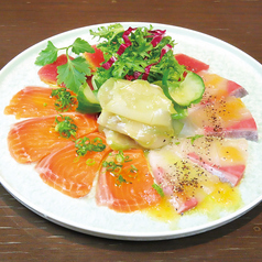 鮮魚の特選カルパッチョ