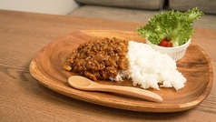 ミンチたっぷりの拘りキーマカレー