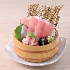 白鉄火（びんちょうまぐろ）とまぐろたたき