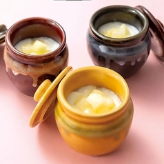 壺入り杏仁豆腐