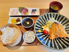 アジフライランチ