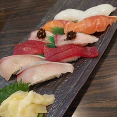 にぎり盛り合わせ五種