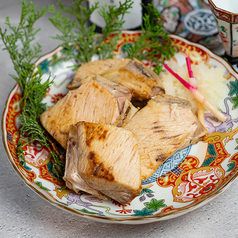 鮪かまの塩焼き