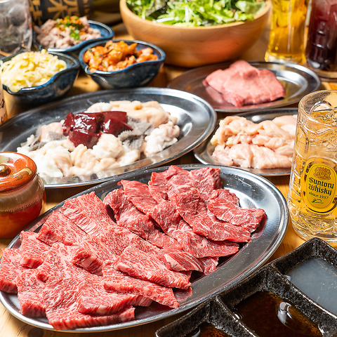 新田辺でコスパバツグンの焼肉食べ放題なら当店、焼肉酒場かわむらへ！