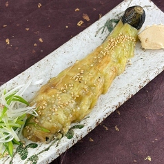 焼きなす 味噌クリームチーズ