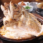 『えびす鯛…』その看板に相応しい〆の逸品。贅沢素材『真鯛』を惜しげもなく使用した想い出に残る味