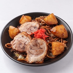 【栃木名物】しゃがいも入り肉焼きそば