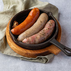 ソーセージ３種盛り