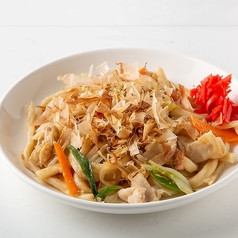 あの名店の極太焼きうどん