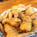 料理メニュー写真&nbsp;骨抜き手羽先の唐揚げ(2ケ)