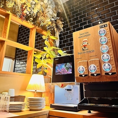 ドリンクバーでドリンク飲み放題♪