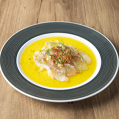 本日の鮮魚　～セビーチェカルパッチョ～