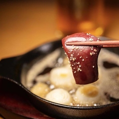 牛レバーのアヒージョ