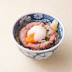 月見ねぎとろ丼