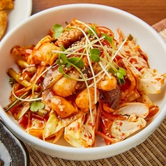 たこの辛みそ和え