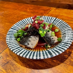 いわしのカリカリ梅煮付け
