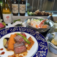 御料理 月白のコース写真