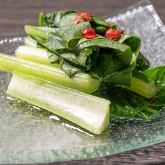 青梗菜の柚子胡椒浸し