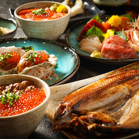漁港直送の鮮魚やこだわりの和食でご宴会に彩りを！