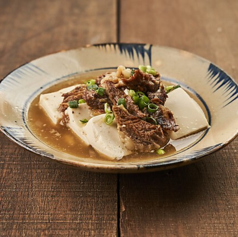 牛すじと豆腐の煮込み