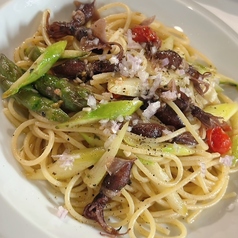 魚介のペペロンチーノ