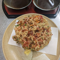 ホタテと桜えびのジャンボかき揚げ