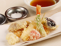 天ぷらと海鮮のまんてんやのコース写真