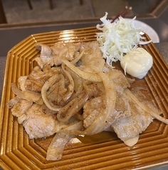 豚バラ生姜焼き