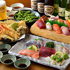 天丼と海鮮 谷町一味禅のコース写真