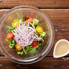 淡路島産玉ねぎドレッシングのサラダ