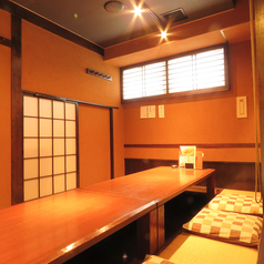 ◆ご予約はお電話にて◆個室は掘りごたつのお席です。お子様連れやご年配の方も安心してご利用ください。