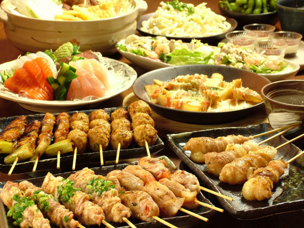 美味しい串焼きが思う存分楽しめる♪宴会コースも大満足！！
