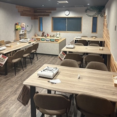 2F 4人用　2Fも宴会ができるテーブルございます！