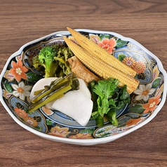 自家製季節のお漬け物盛り合せ