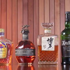 ウイスキーの種類豊富