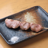 数ある串の中でもオススメはコレ！【朝引き鳥レアハツ】