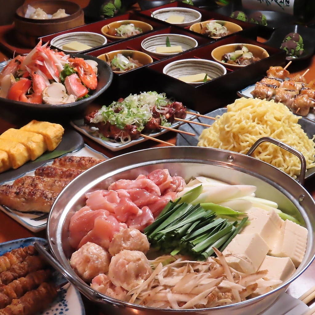 勾当台公園駅から徒歩7分、金・土・祝前日は翌2時まで営業中！二次会のお店にもご利用いただけます。