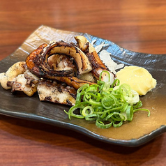 イカゲソの藁焼き