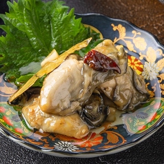 牡蠣のオイル漬け