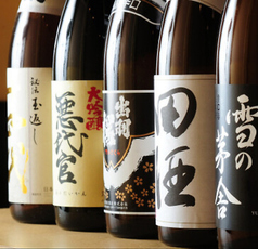 季節ごとに日本酒のラインナップを変更!!