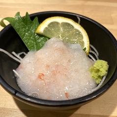 【刺】甘海老小鉢／ネギトロ 各