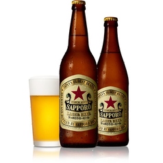 サッポロ　赤星（中瓶）